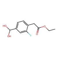 4-(Ethoxycarbonylmethyl)-3-fluorophenylboronic acid 98% CAS 1146614-44-9