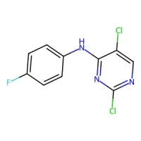 2,5-Dichloro-N-(4-fluorophenyl)pyrimidin-4-amine 95% CAS 280582-13-0