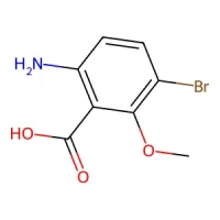 6-Amino-3-bromo-2-methoxybenzoic acid 98% CAS 1421311-95-6