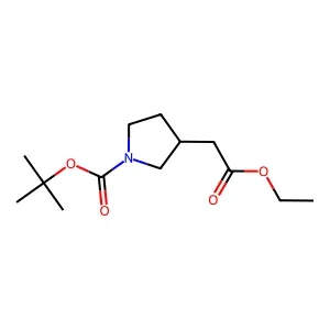 tert-Butyl 3-(2-ethoxy-2-oxoethyl)pyrrolidine-1-carboxylate 95% CAS 664364-29-8