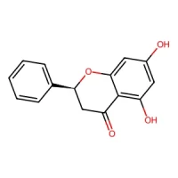 (S)-5,7-Dihydroxy-2-Phenylchroman-4-One 99% CAS 480-39-7