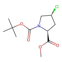 (2S,4S)-1-tert-Butyl 2-methyl 4-chloropyrrolidine-1,2-dicarboxylate 96% CAS 169032-99-9