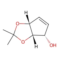 (3aS,4S,6aR)-2,2-Dimethyl-3a,6a-dihydro-4H-cyclopenta[d][1,3]dioxol-4-ol 97% CAS 185622-63-3