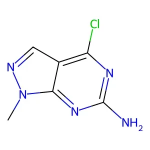 4-Chloro-1-methyl-1H-pyrazolo[3,4-d]pyrimidin-6-amine 95% CAS 100644-66-4