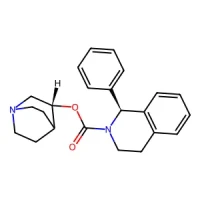 (S)-(R)-Quinuclidin-3-yl 1-phenyl-3,4-dihydroisoquinoline-2(1H)-carboxylate 98% CAS 242478-37-1