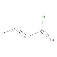 trans-Crotonyl chloride, 90%, tech. CAS 625-35-4