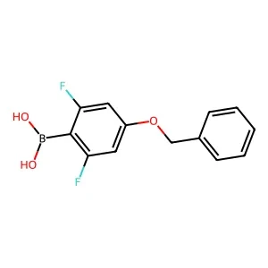 (4-(Benzyloxy)-2,6-difluorophenyl)boronic acid 95% CAS 156635-89-1