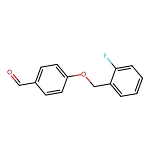 4-((2-Fluorobenzyl)oxy)benzaldehyde 98% CAS 70627-20-2