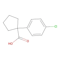 1-(4-Chlorophenyl)-1-cyclopentanecarboxylic acid, 98% CAS 80789-69-1