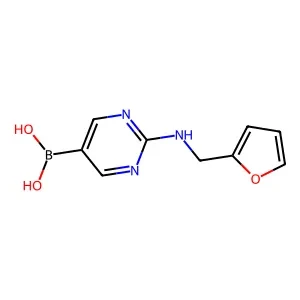 (2-((Furan-2-ylmethyl)amino)pyrimidin-5-yl)boronic acid 95%