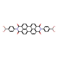 ((1,3,8,10-Tetraoxo-1,3,8,10-tetrahydroanthra[2,1,9-def:6,5,10-d'e'f']diisoquinoline-2,9-diyl)bis(4,1-phenylene))diboronic acid 98% CAS 1798300-46-5