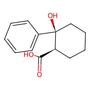 rel-(1R,2S)-2-Hydroxy-2-phenylcyclohexane-1-carboxylic acid 98% CAS 57808-63-6