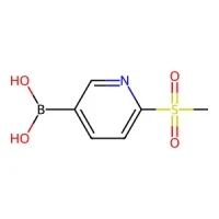 (6-(Methylsulfonyl)pyridin-3-yl)boronic acid 98% CAS 1088496-41-6