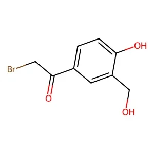 2-Bromo-1-[4-hydroxy-3-(hydroxymethyl) phenyl]ethan-1-one 95+% CAS 62932-94-9