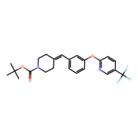 tert-Butyl 4-(3-((5-(trifluoromethyl)pyridin-2-yl)oxy)benzylidene)piperidine-1-carboxylate 98% CAS 1020325-45-4