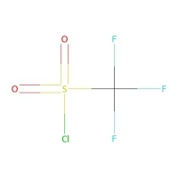 Trifluoromethanesulfonyl chloride, 99% CAS 421-83-0