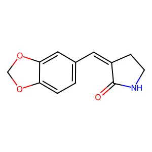 3-(Benzo[d][1,3]dioxol-5-ylmethylene)pyrrolidin-2-one 97% CAS 1859-42-3