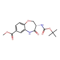 Methyl (S)-3-((tert-butoxycarbonyl)amino)-4-oxo-2,3,4,5-tetrahydrobenzo[b][1,4]oxazepine-7-carboxylate 95% CAS 1622852-83-8