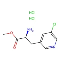 Methyl (S)-2-amino-3-(5-chloropyridin-3-yl)propanoate dihydrochloride 95% CAS 2705536-18-9