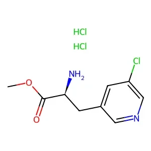 Methyl (S)-2-amino-3-(5-chloropyridin-3-yl)propanoate dihydrochloride 95% CAS 2705536-18-9