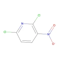 2,6-Dichloro-3-nitropyridine, 90%, tech. CAS 16013-85-7