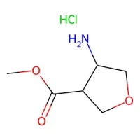 4-Amino-tetrahydro-furan-3-carboxylic acid methyl ester hydrochloride 98% CAS 1965310-11-5