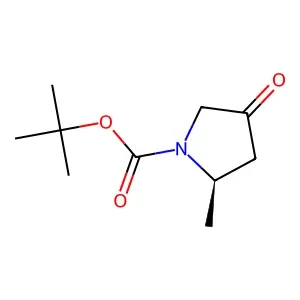 (R)-tert-Butyl 2-methyl-4-oxopyrrolidine-1-carboxylate 98% CAS 1027775-28-5