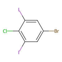 5-Bromo-2-chloro-1,3-diiodobenzene 95% CAS 2383588-60-9