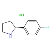 (S)-2-(4-Fluorophenyl)pyrrolidine hydrochloride 95% CAS 1073556-40-7
