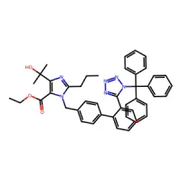 Ethyl 4-(2-hydroxypropan-2-yl)-2-propyl-1-((2'-(1-trityl-1H-tetrazol-5-yl)-[1,1'-biphenyl]-4-yl)methyl)-1H-imidazole-5-carboxylate 97% CAS 144690-33-5