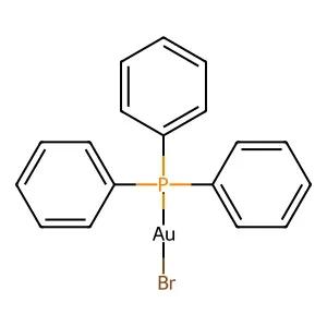 Bromo(triphenylphosphine)gold(I) 98% CAS 14243-65-3