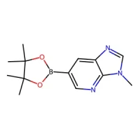 3-Methyl-6-(4,4,5,5-tetramethyl-1,3,2-dioxaborolan-2-yl)-3H-imidazo[4,5-b]pyridine 97% CAS 1257554-02-1