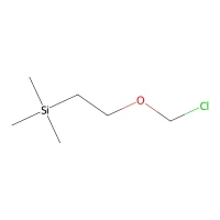 2-(Trimethylsilyl)ethoxymethyl chloride, 90%, tech., stabilized CAS 76513-69-4