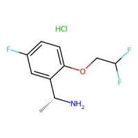 (R)-1-(2-(2,2-Difluoroethoxy)-5-fluorophenyl)ethan-1-amine hydrochloride 95% CAS 2512190-47-3
