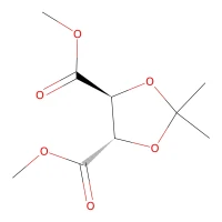 (+)-Dimethyl 2,3-O-isopropylidene-D-tartrate, 97% CAS 37031-30-4