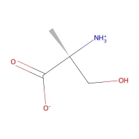 (+)-2-Methyl-L-serine, 99% CAS 16820-18-1
