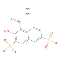 1-Nitroso-2-naphthol-3,6-disulfonic acid, disodium salt hydrate, pure, indicator grade CAS 525-05-3