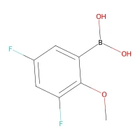 (3,5-Difluoro-2-methoxyphenyl)boronic acid, 97% CAS 737000-76-9