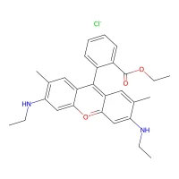 Rhodamine 6G perchlorate, 99%, pure, laser grade CAS 13161-28-9