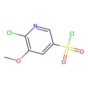 6-Chloro-5-methoxypyridine-3-sulfonyl chloride 95% CAS 75720-93-3