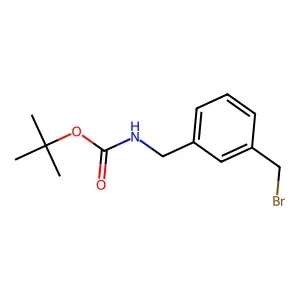 tert-Butyl 3-(bromomethyl)benzylcarbamate 98% CAS 220364-34-1
