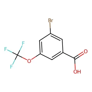 3-Bromo-5-(trifluoromethoxy)benzoic acid 98% CAS 453565-90-7