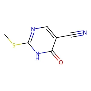 4-Hydroxy-2-(methylthio)pyrimidine-5-carbonitrile 97% CAS 89487-99-0