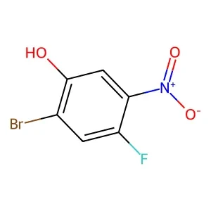 2-Bromo-4-fluoro-5-nitrophenol 95% CAS 84478-87-5