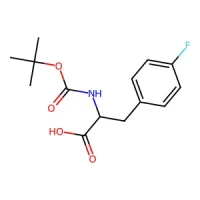 2-((tert-Butoxycarbonyl)amino)-3-(4-fluorophenyl)propanoic acid 98% CAS 129101-25-3
