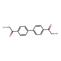 1,1'-([1,1'-Biphenyl]-4,4'-diyl)bis(2-bromoethanone) 95% CAS 4072-67-7