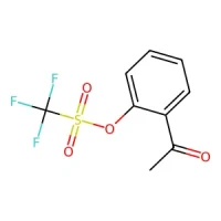 2-Acetylphenyl trifluoromethanesulfonate 97% CAS 129849-05-4