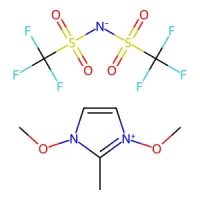 1,3-Dimethoxy-2-methyl-1H-imidazol-3-ium bis((trifluoromethyl)sulfonyl)amide 98% CAS 1017254-63-5