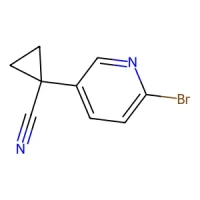 1-(6-Bromopyridin-3-yl)cyclopropanecarbonitrile 95% CAS 827628-16-0