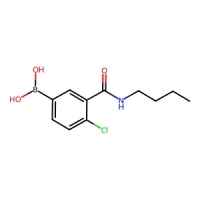 (3-(Butylcarbamoyl)-4-chlorophenyl)boronic acid 98% CAS 871332-94-4